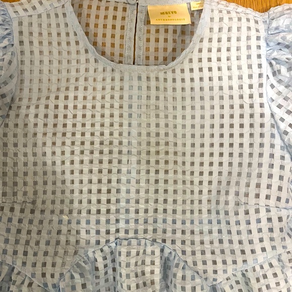 Maeve by Anthropologie puff sleeve blouse - Picture 3 of 4